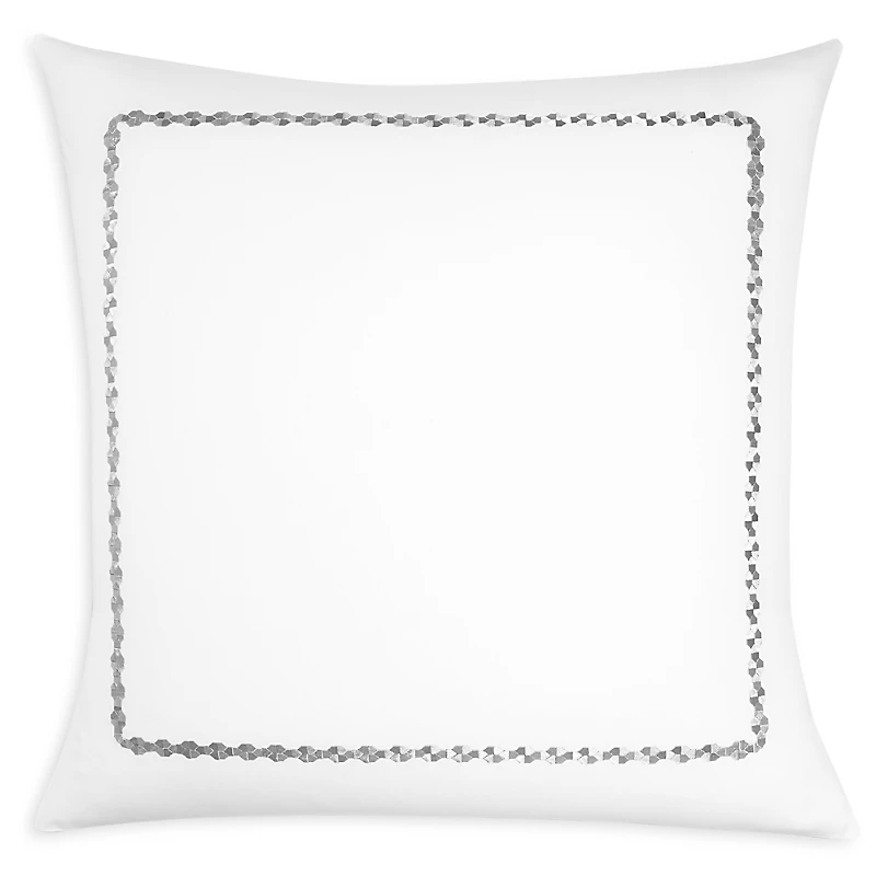Matouk Ivins Embroidered Euro Sham - Exclusive