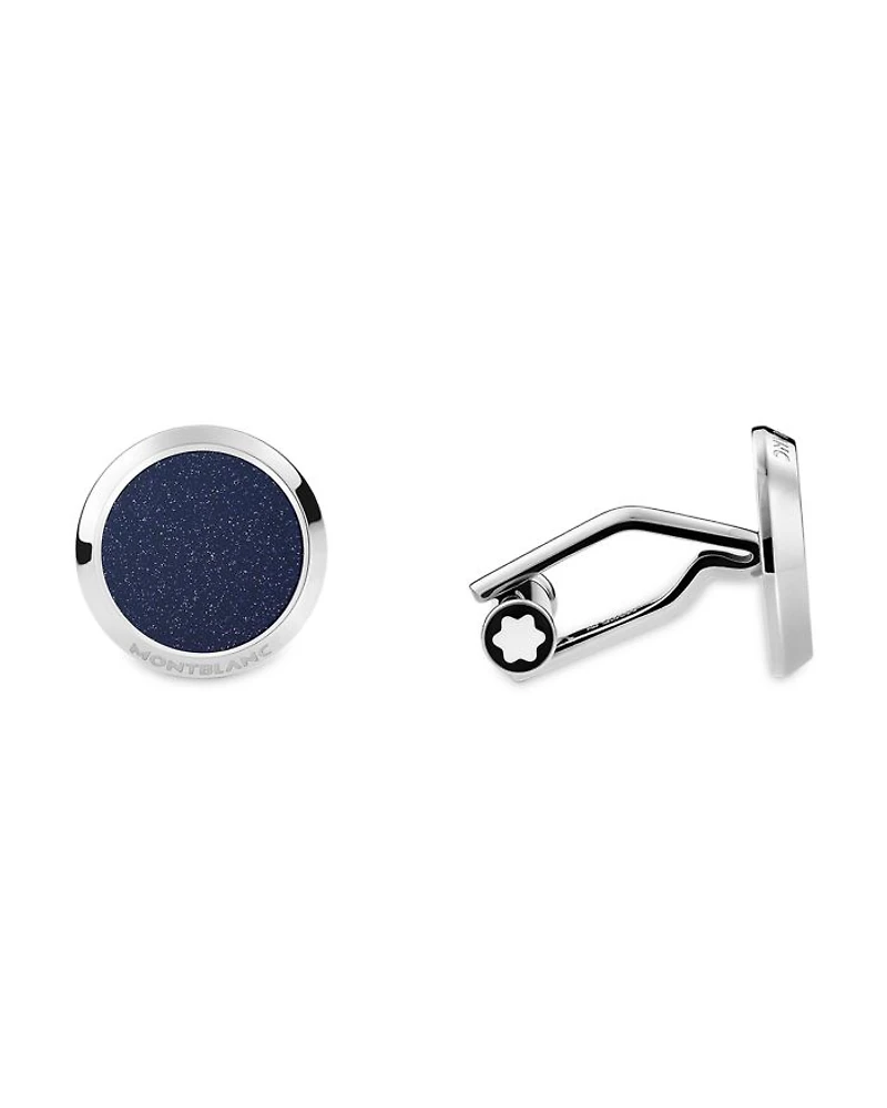 Meisterstück Goldstone Round Cufflinks