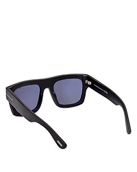 Fausto Geometric Sunglasses, 53mm
