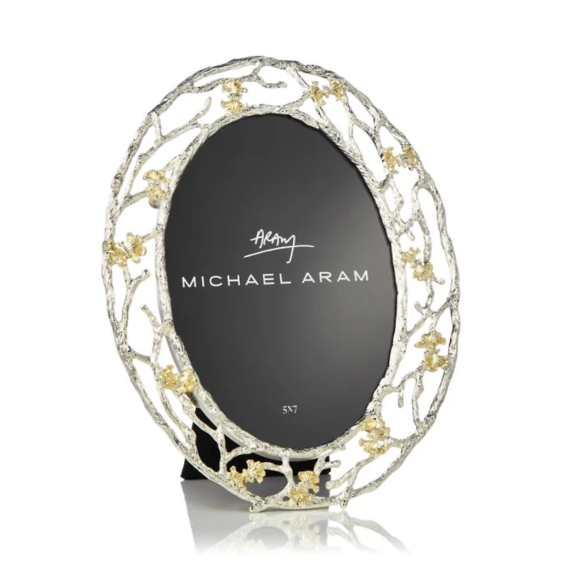 Butterfly Ginkgo Oval Luxe Frame - Exclusive