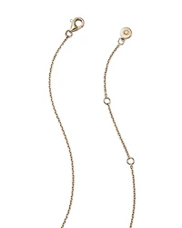 Opal & Diamond Sun Pendant Necklace in 14K Yellow Gold, 18"