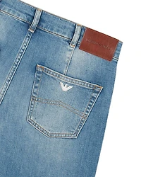 Cropped Wide Leg Jeans Solid Dark