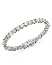 Certified Diamond Tennis Bracelet in 14K White Gold