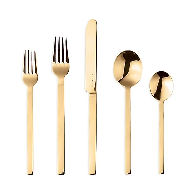 Mepra Stile Oro 5 Piece Place Setting