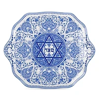 Spode Blue Room Judaica Matzoh Plate