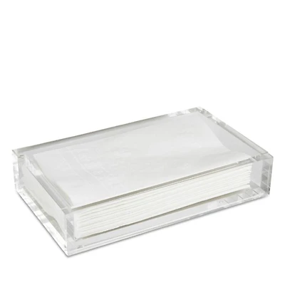 Clear Lucite Guest Towel Tray