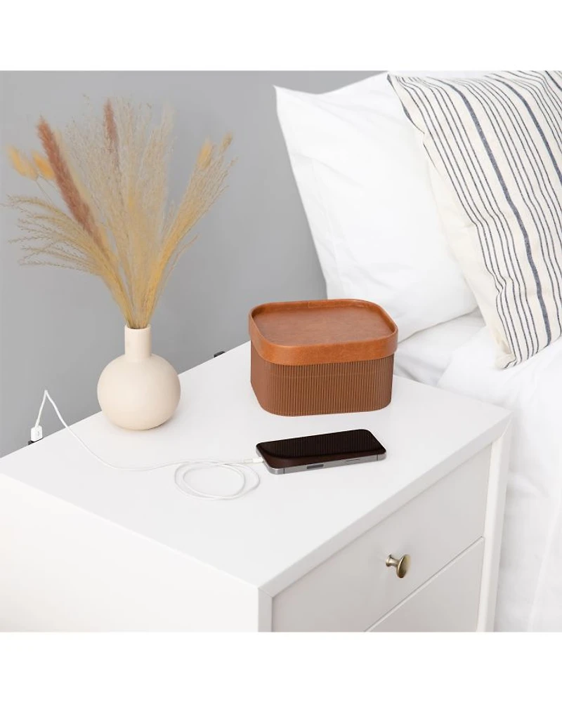 Palma Assembled Nightstand with USB Port
