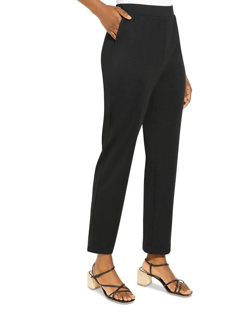 Straight Leg Ponte Pants