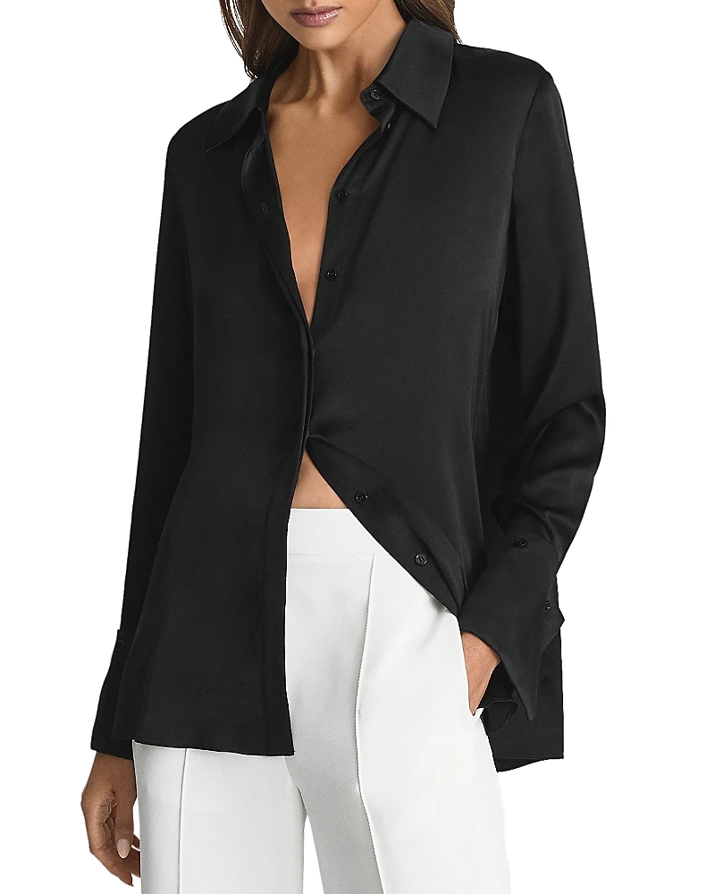 Reiss Hailey Silk Shirt