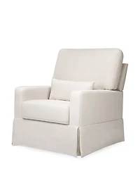 Crawford Pillowback Comfort Swivel Glider in Water Repellent & Stain Resistant Performance Fabric
