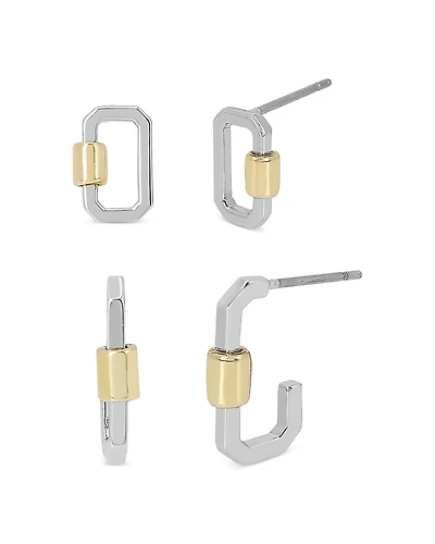 Allsaints Carabiner Earring Set