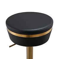Astro Performance Faux Leather Adjustable Stool