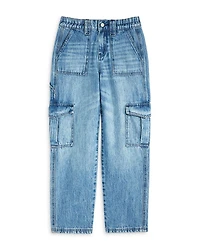 Girls' Hours Later Relaxed Fit Cargo Jeans