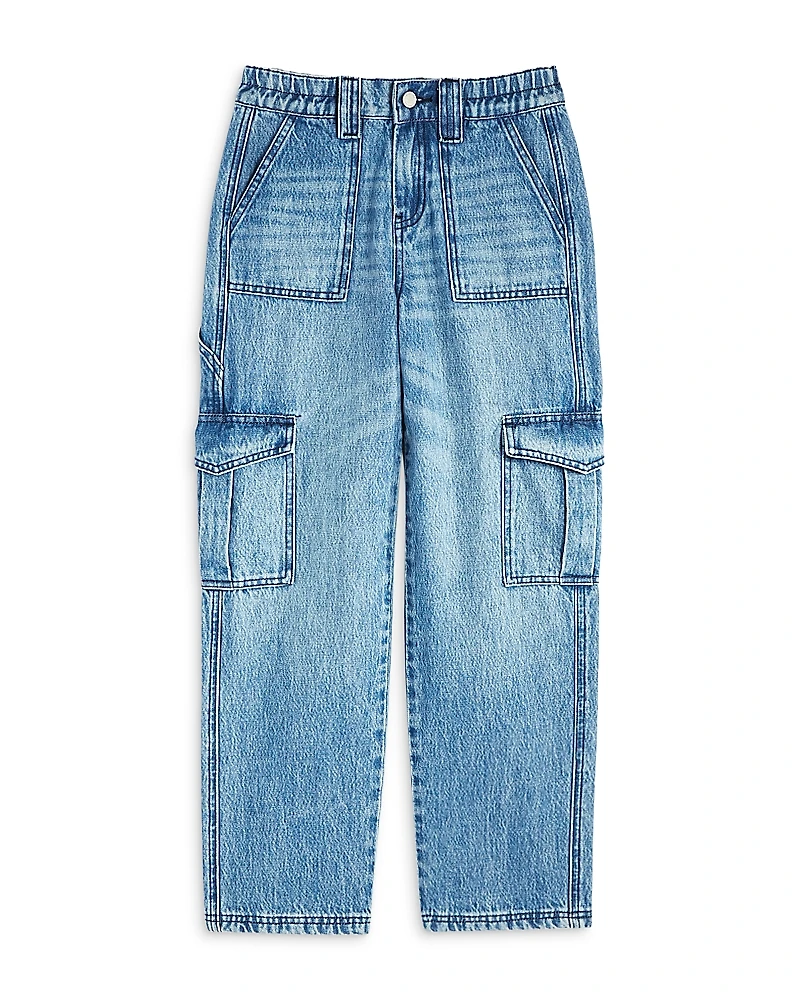 Blanknyc Girls' Hours Later Relaxed Fit Cargo Jeans - Big Kid