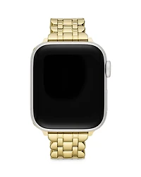 kate spade new york Apple Watch Gold Tone Bracelet Band, 38mm, 40mm & 41mm