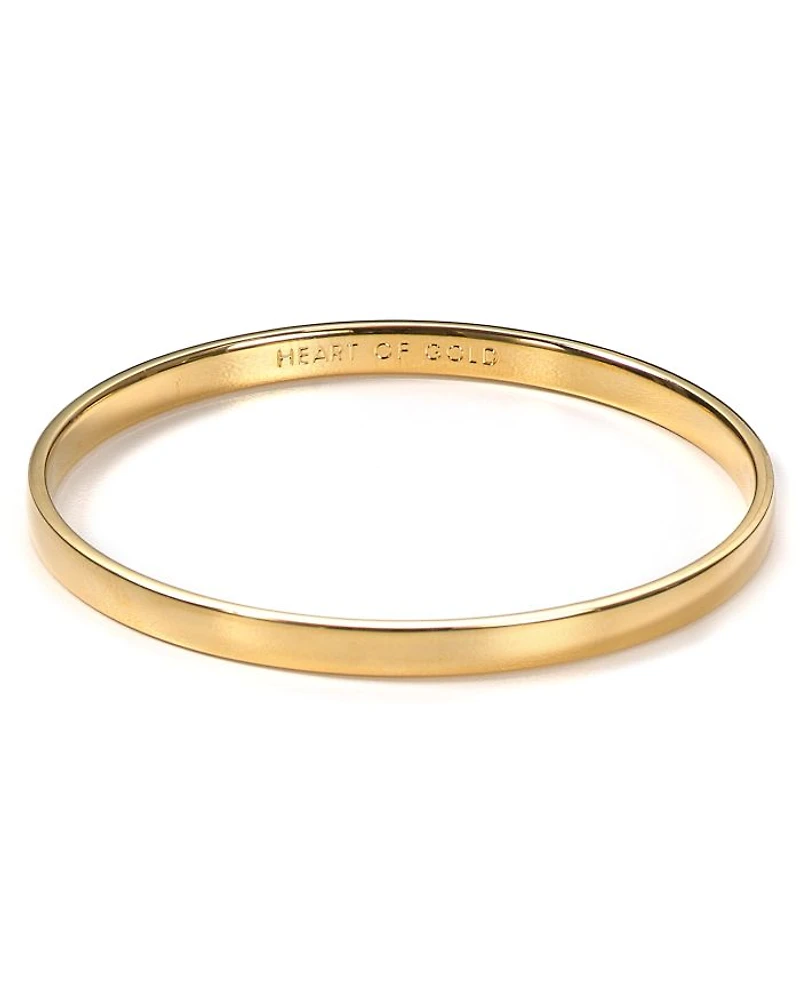 Idiom Heart of Gold Bangle