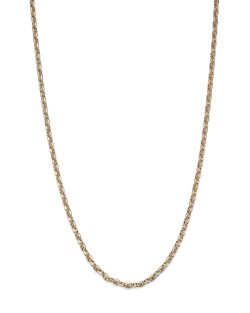 Bloomingdale's Fine Collection Men's Anchor Link Chain Necklace
