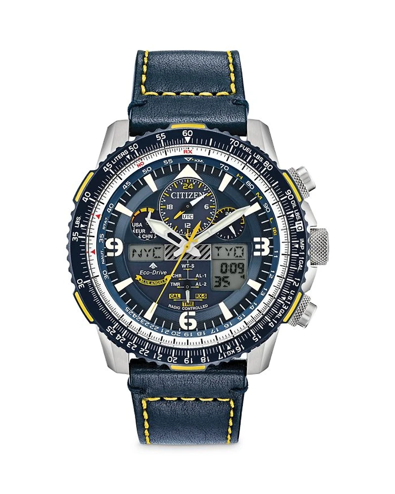 Eco-Drive Promaster Blue Angels Skyhawk A-T Chronograph, 45mm