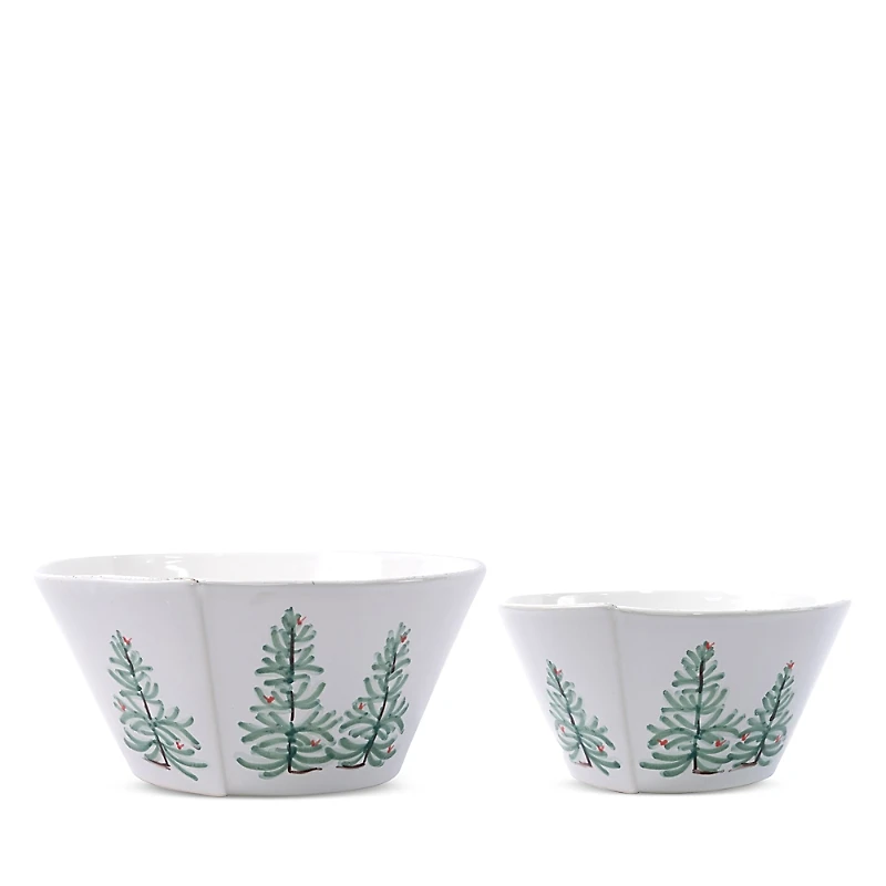 Vietri Lastra Holiday Stacking Cereal Bowl