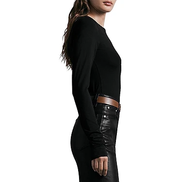 rag & bone Luca Slim Long Sleeve Tee