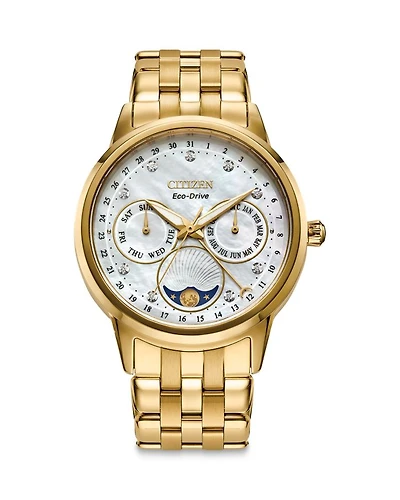 Eco-Drive Calendrier Watch, 37mm