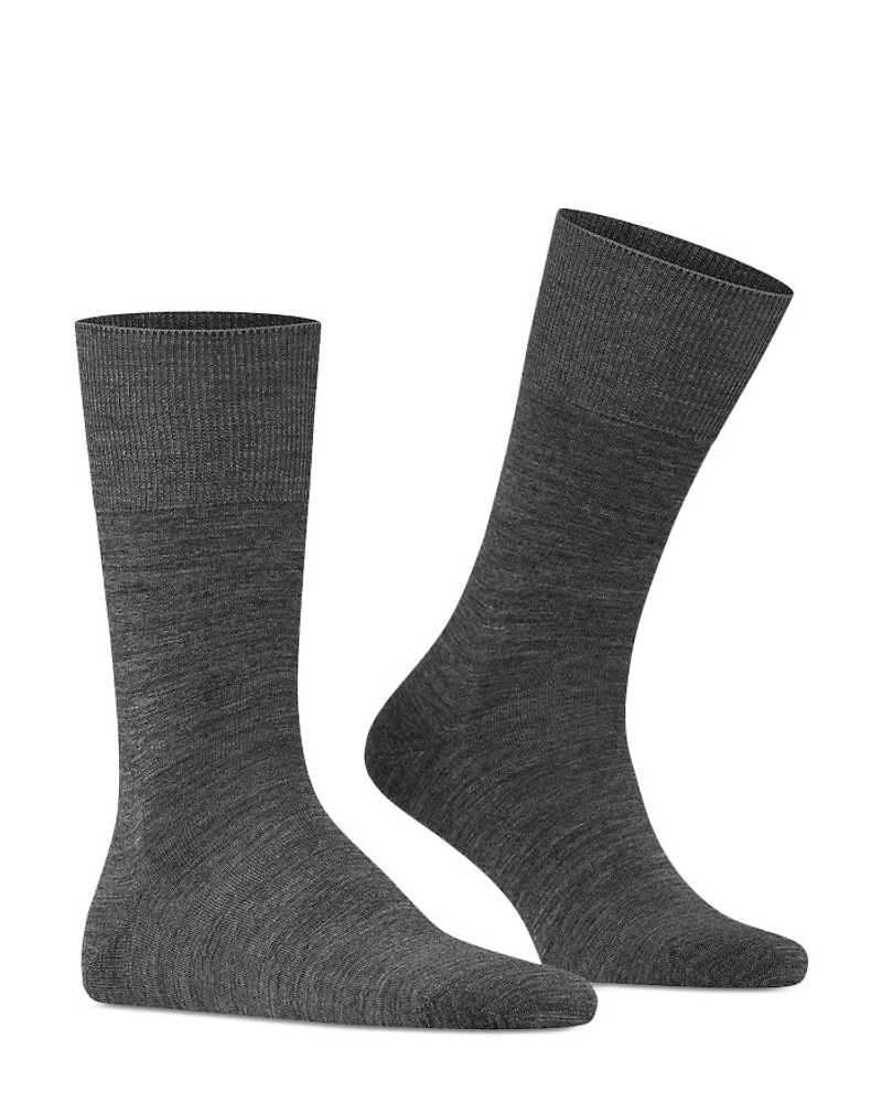 Airport Wool Blend Mélange Socks