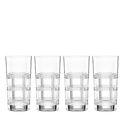 Reed & Barton Hudson Highball Glasses, Set of 4