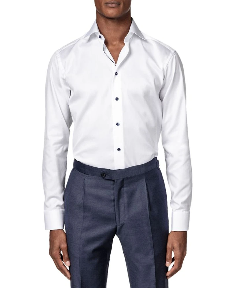 Contemporary Fit Twill Dress Shirt