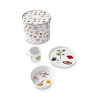 Eveil Gourmand Child's 3-Piece Dinnerware Gift Set