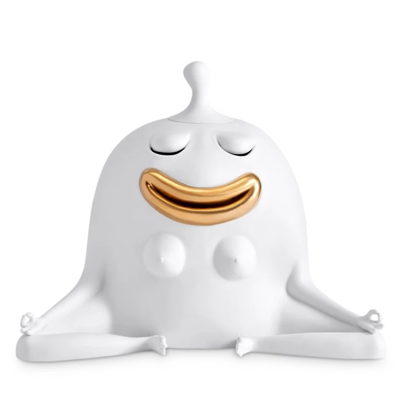 Haas Meditator White Incense Burner