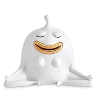 L'Objet Haas Meditator White Incense Burner