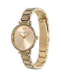 Belgrave Crystal Pavé Watch, 32mm