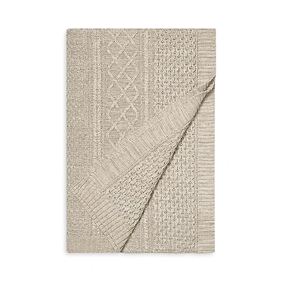 Boll & Branch Aran Knit Throw Blanket