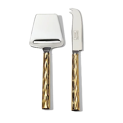 Michael Wainwright Truro Gold Cheese Shaver & Knife Set