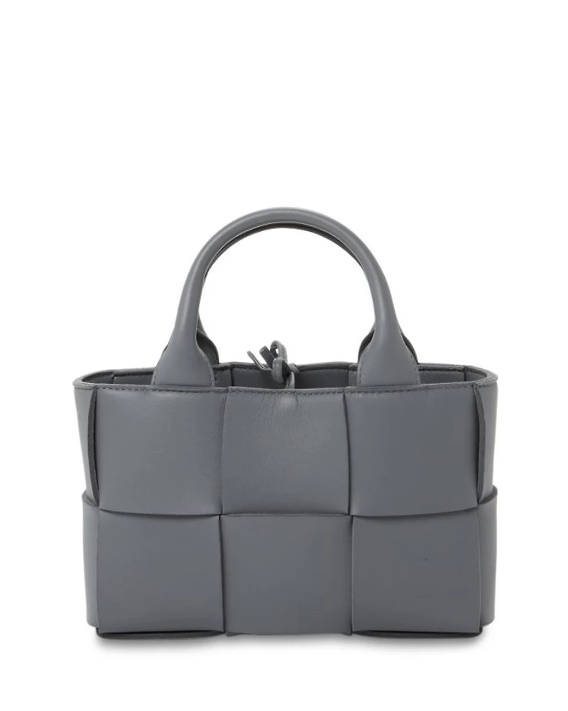 Arco Woven Intreccio Leather Tote
