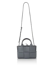 Arco Woven Intreccio Leather Tote