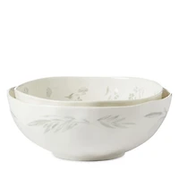 Oyster Bay Nesting Serving Bowls, 2-Piece Set