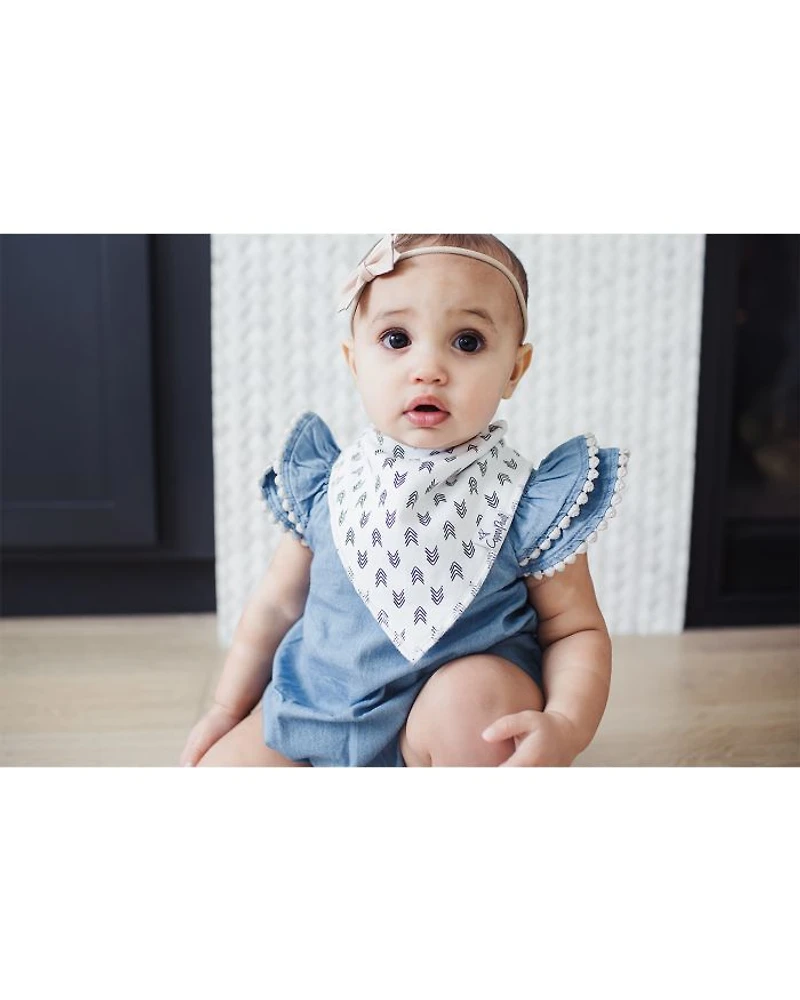 Bandana Bib Set, 4 Pk