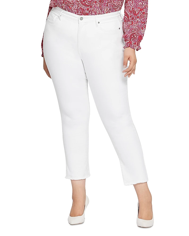 Nydj Plus Sheri High Rise Slim Ankle Jeans