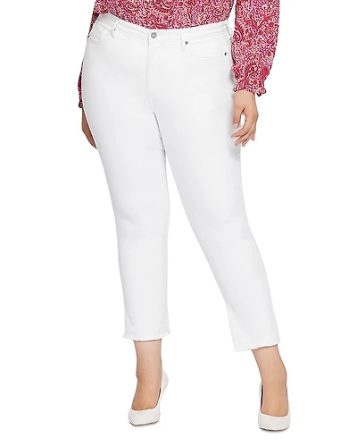 Nydj Plus Sheri High Rise Slim Ankle Jeans