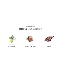 Oud & Bergamot Home Candle 7 oz.