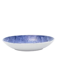 Vietri Santorini Stripe Pasta Bowl