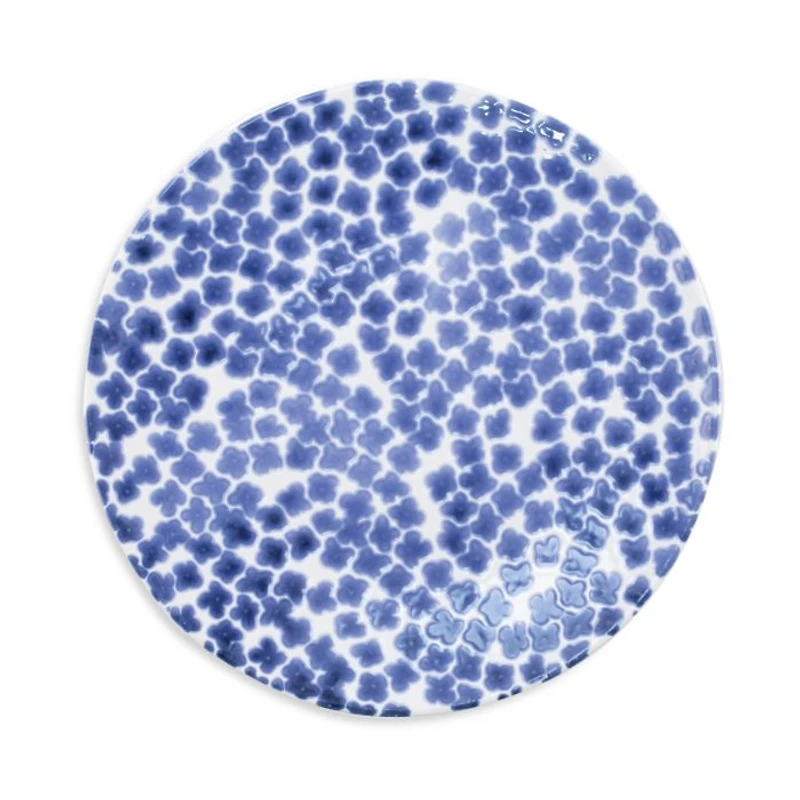 Santorini Flower Dinner Plate