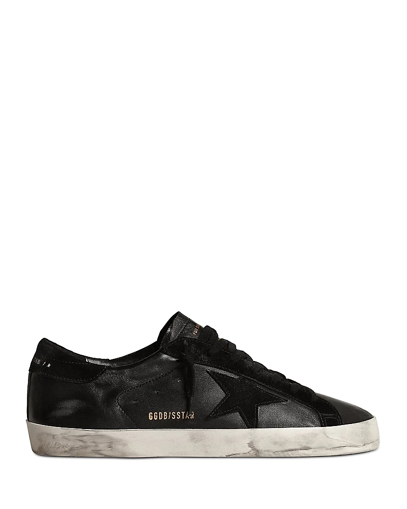 Golden Goose Men's Super Star Lace Up Sneakers