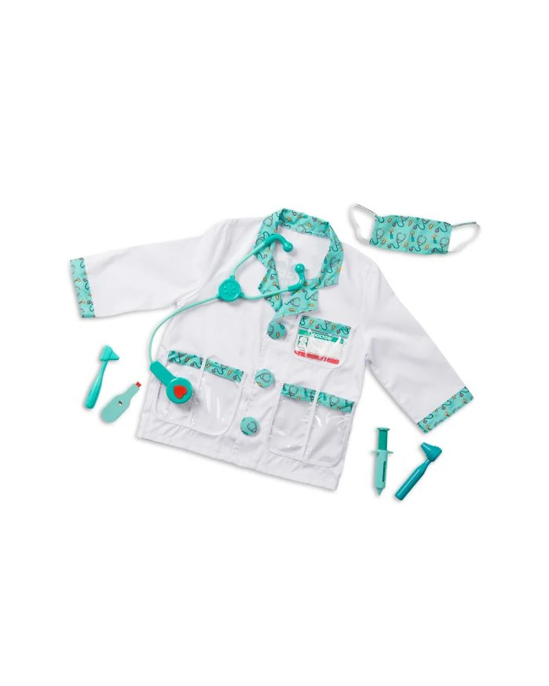 Doctor Role Play Costume Set - Ages 3-6