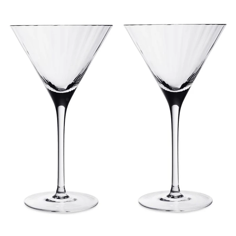 American Bar Corinne Tall Martini Glass, Set of 2