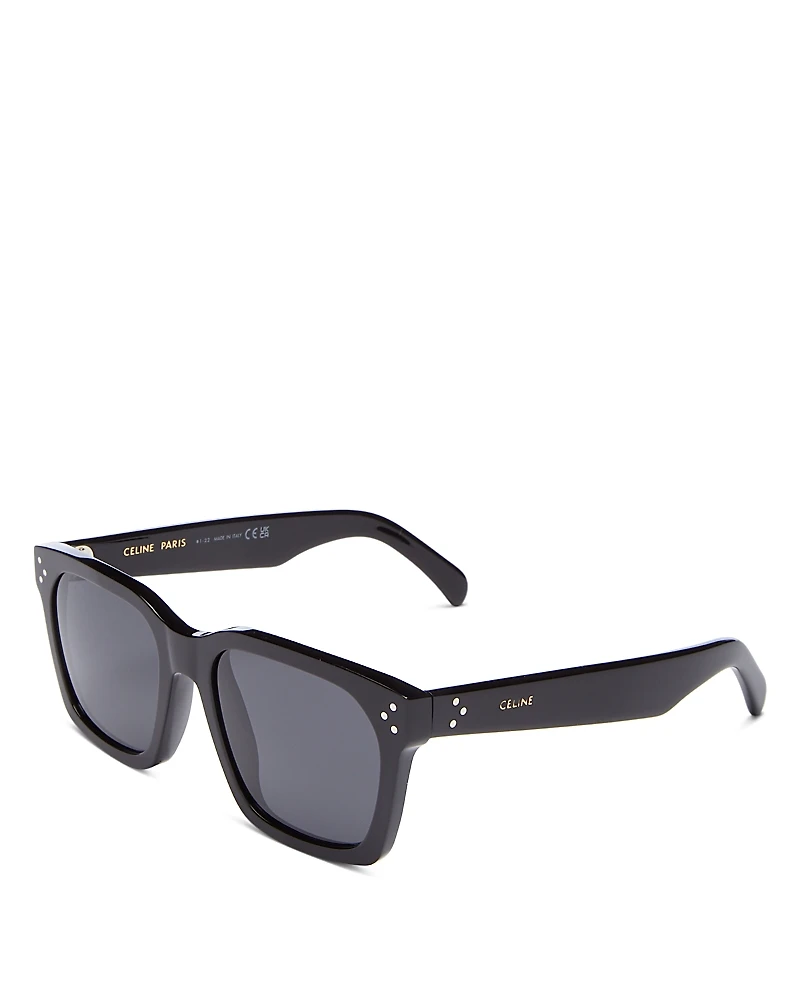 Celine Bold 3 Dots Geometric Sunglasses, 54mm