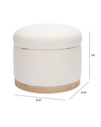 Naka Performance Upholstered Storage Ottoman