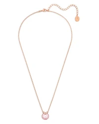 Bella V Crystal Pendant Necklace, 15"-17"