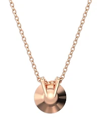 Bella V Crystal Pendant Necklace, 15"-17"
